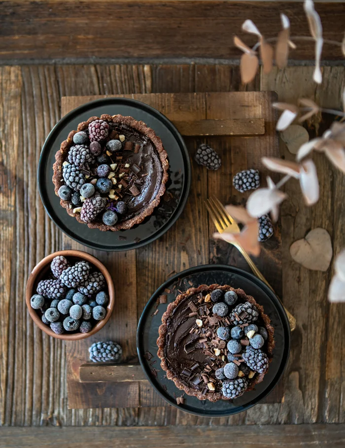 GLÜTENSİZ AVOKADO KREMALI TART