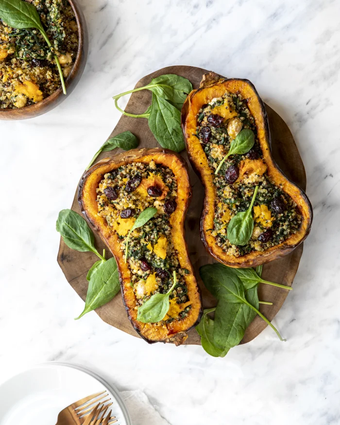 BAL KABAKLI ISPANAKLI KİNOA