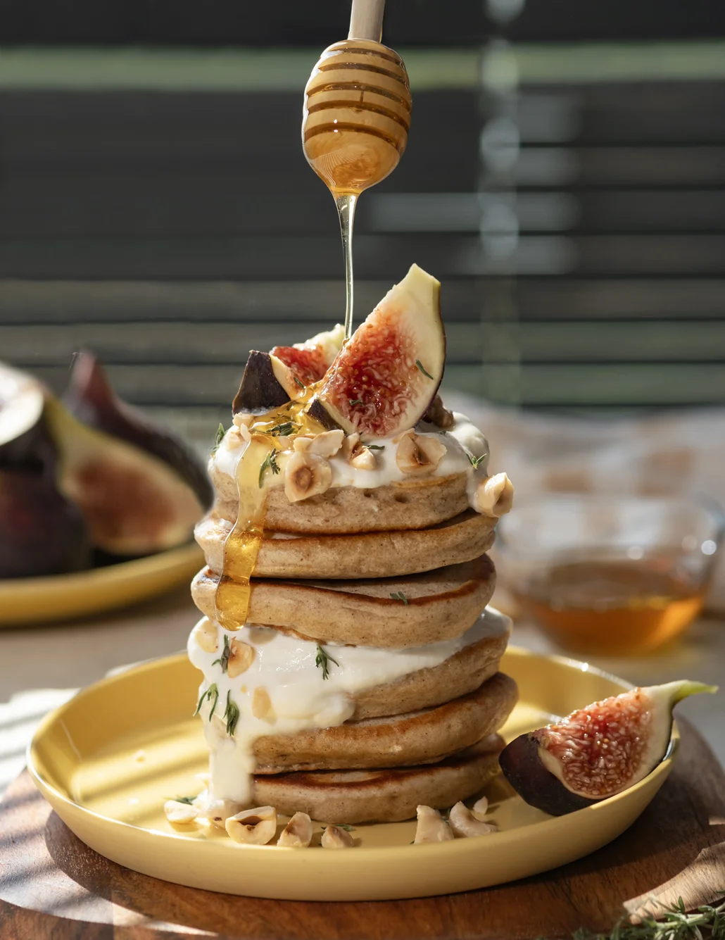 RAFİNE ŞEKERSİZ İNCİRLİ PANCAKE
