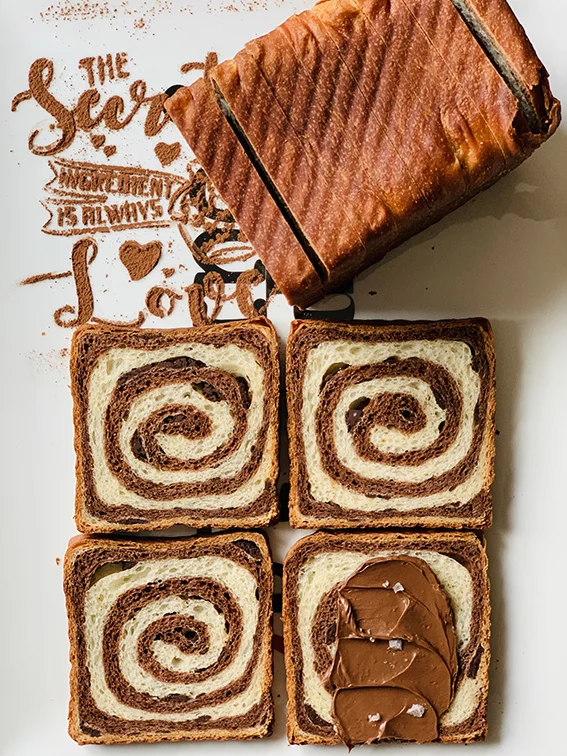 KAKAOLU  TOST EKMEĞİ