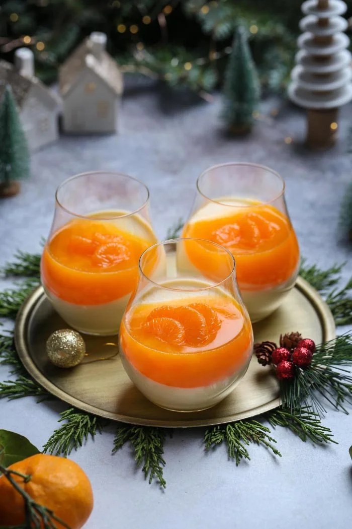 MANDALİNALI PANNA COTTA