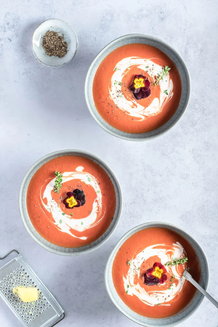 TATLI PATATESLİ KIRMIZI  PANCAR ÇORBASI